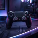 Ps4 JET BLACK Dualshock4 Wireless Game Controller