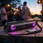 Kisonli LED-900 TWS Soundbar Bluetooth Speaker -